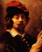 Картина "self-portrait" художника "йорданс якоб"