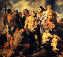 Картина "the mission of st. peter" художника "йорданс якоб"