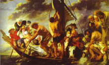 Картина "ferry boat to antwerp" художника "йорданс якоб"