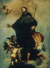 Репродукция картины "saint francis xavier" художника "кабрера мигель"