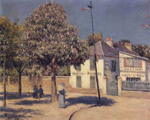 Копия картины "the promenade at argenteuil" художника "кайботт гюстав"