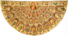 Копия картины "the liturgical vestments of the order of the golden fleece - the cope of the virgin mary" художника "кампен робер"