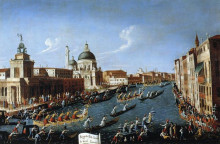 Копия картины "the women s regaton the grand canal" художника "каналетто"