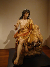 Репродукция картины "st. john the baptist" художника "кано алонсо"