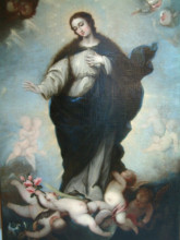 Копия картины "immaculate conception" художника "кано алонсо"