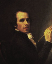 Репродукция картины "self-portrait" художника "кано́ва анто́нио"