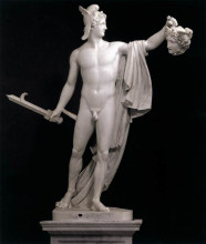 Копия картины "perseus with the head of medusa" художника "кано́ва анто́нио"