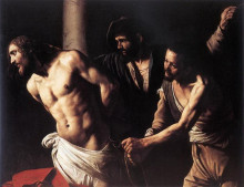 Картина "христос у колонны" художника "караваджо"
