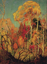 Копия картины "autumn in orillia" художника "кармайкл франклин"