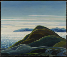 Репродукция картины "north shore, lake superior" художника "кармайкл франклин"