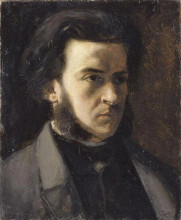 Репродукция картины "portrait of pierre legrand" художника "каролюс-дюран"