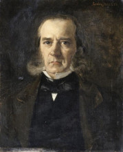 Репродукция картины "portrait of doctor francois firmin morisson" художника "каролюс-дюран"
