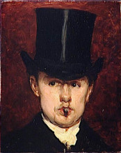 Картина "portrait of gustave tempelaere" художника "каролюс-дюран"
