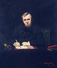 Картина "portrait of emile de girardin" художника "каролюс-дюран"