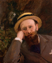 Картина "portrait of edouard manet" художника "каролюс-дюран"