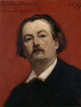Репродукция картины "portrait of gustave dor&#233;" художника "каролюс-дюран"