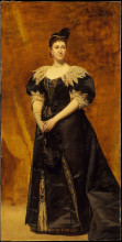 Картина "mrs. william astor" художника "каролюс-дюран"