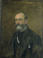 Картина "portrait of charles gruet" художника "каролюс-дюран"