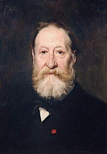 Репродукция картины "portrait of edouard reynart" художника "каролюс-дюран"
