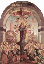 Картина "glorification of st. ursula and her companions" художника "карпаччо витторе"
