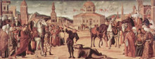 Копия картины "the triumph of st. george" художника "карпаччо витторе"