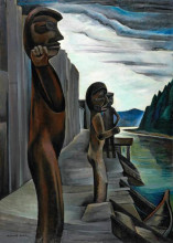 Копия картины "blunden harbour" художника "карр эмили"