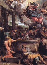 Картина "the assumption of the virgin" художника "карраччи аннибале"