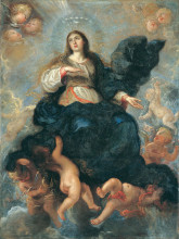 Картина "assumption of the virgin" художника "карреньо де миранда хуан"