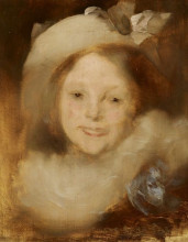 Репродукция картины "portrait of lise carri&#232;re" художника "каррьер эжен"