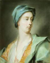 Копия картины "portrait of philip wharton, 1st duke of wharton" художника "каррьера розальба"