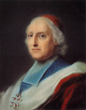Картина "cardinal melchior de polignac" художника "каррьера розальба"