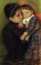Копия картины "элен де септель" художника "кассат мэри"