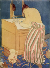 Картина "ванна" художника "кассат мэри"
