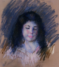 Копия картины "эскиз для &#171;франсуазы&#187;" художника "кассат мэри"