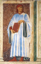 Копия картины "giovanni boccaccio" художника "кастаньо андреа дель"