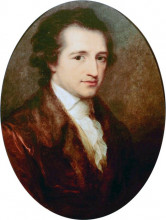 Копия картины "johann wolfgang von goethe" художника "кауфман ангелика"