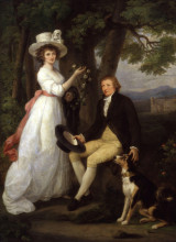 Копия картины "anna maria jenkins and thomas jenkins" художника "кауфман ангелика"