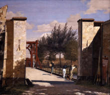 Копия картины "the north gate of the citadel" художника "кёбке кристен"