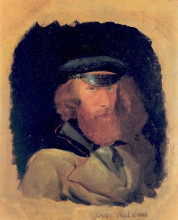 Репродукция картины "self-portrait" художника "кейн пол"
