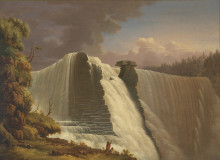 Копия картины "the cackabakah falls" художника "кейн пол"