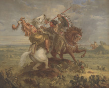 Копия картины "the death of omoxesisixany" художника "кейн пол"