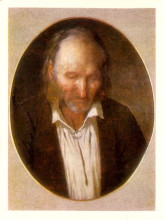 Репродукция картины "portrait of the artist&#39;s father" художника "кёлер иоганн"
