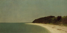 Картина "eaton&#39;s neck, long island" художника "кенсетт джон фредерик"