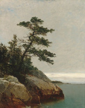 Картина "the old pine, darien, connecticut" художника "кенсетт джон фредерик"