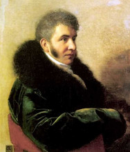 Картина "портрет князя ивана алексеевича гагарина " художника "кипренский орест"