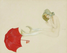 Копия картины "mermaid" художника "кирхнер рафаэль"