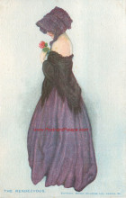 Репродукция картины "a girl holding a rose" художника "кирхнер рафаэль"