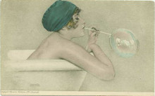 Картина "bubbles" художника "кирхнер рафаэль"