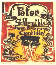 Копия картины "peter schemihls. miraculous story" художника "кирхнер эрнст людвиг"