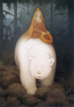 Репродукция картины "white bear king valemon" художника "киттельсен теодор"